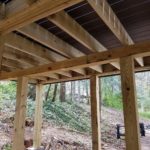 Support Beams for Deck