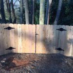 Wooden Fence Gate