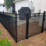 Black Aluminum Fence