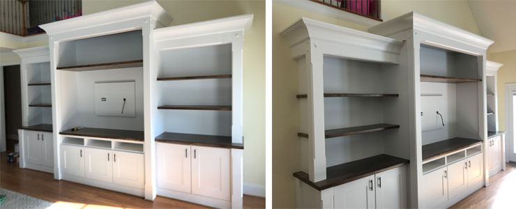 Built-In Shelving