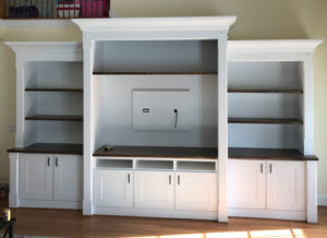 Greensboro Built-In Shelves