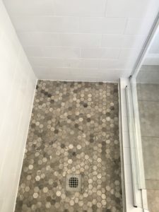 Mosaic Tile Shower Floor