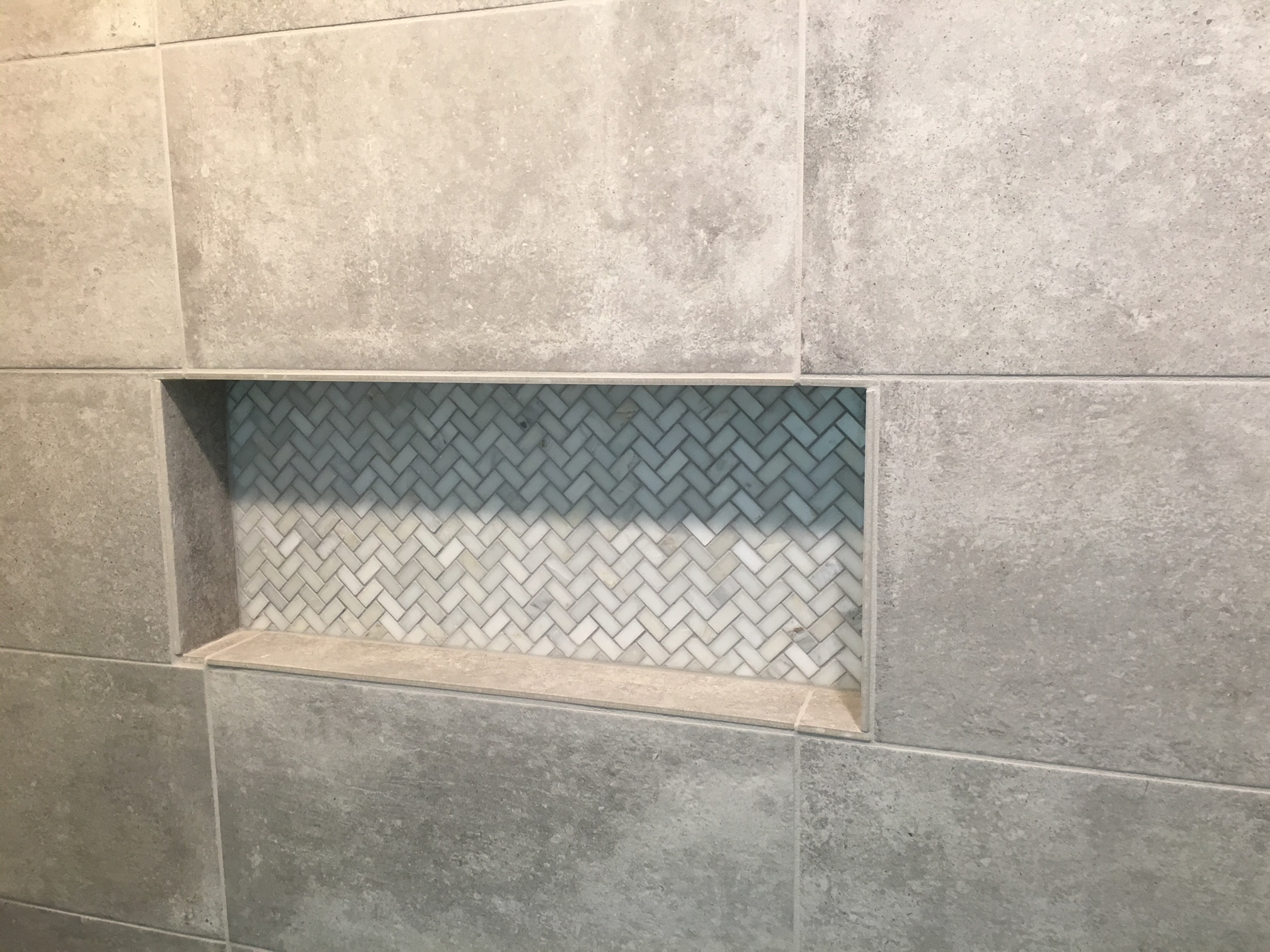 Summerfield Shower Inlay Tile