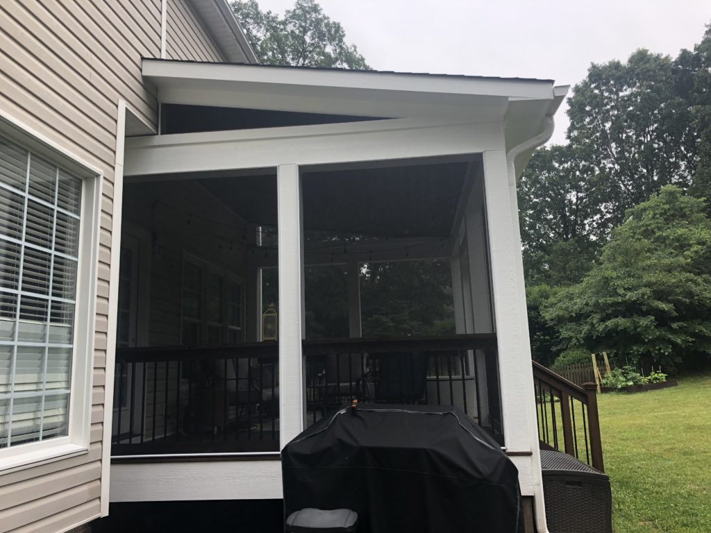New Screened Porch Greensboro