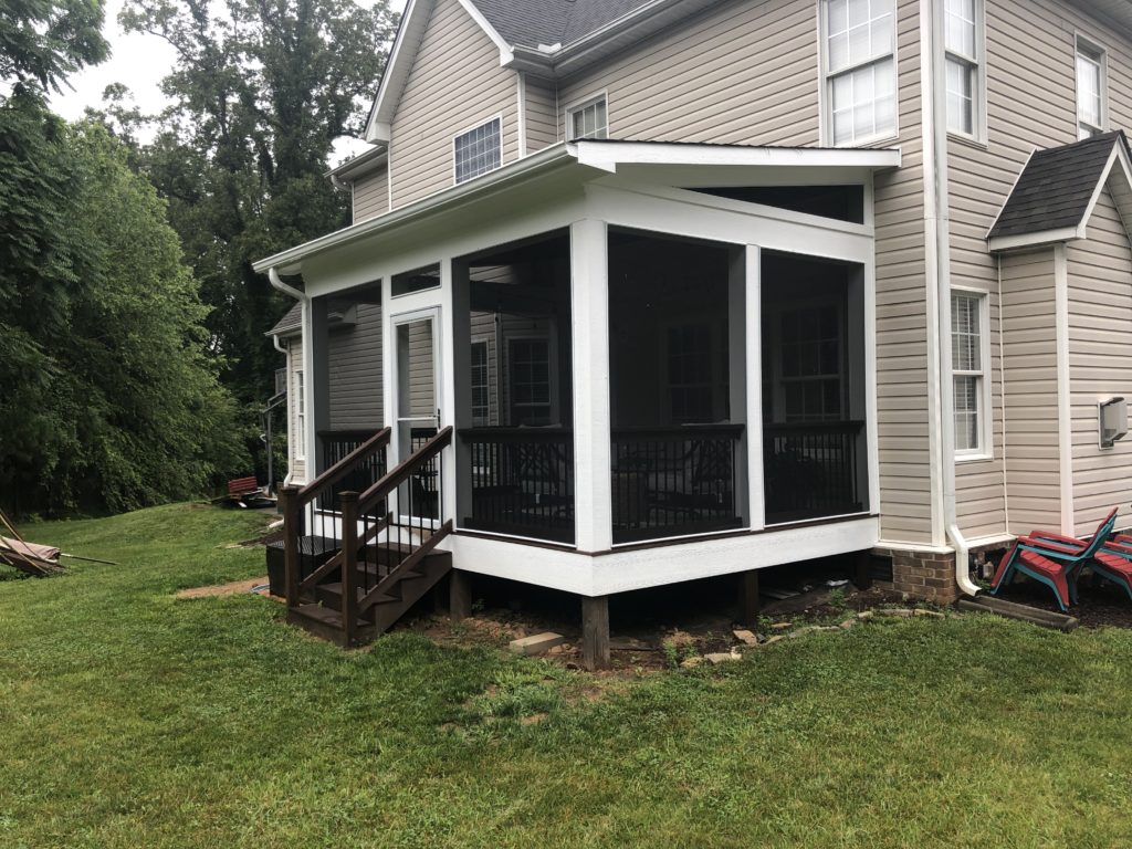 New Screened Porch Greensboro
