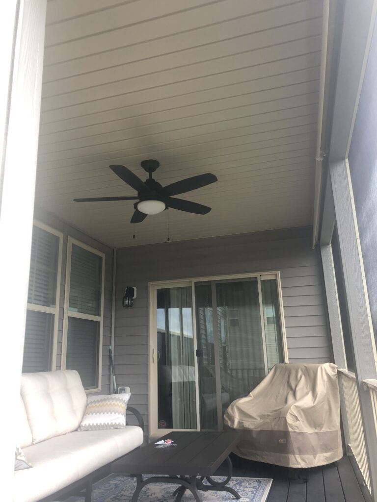 Fan and French Doors