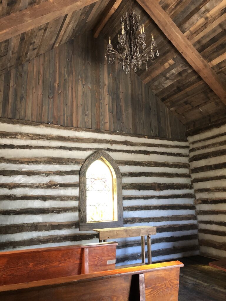 Walls of Chapel