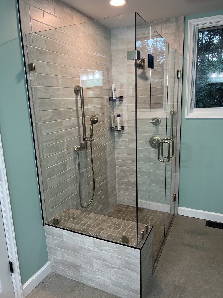 Handicap accessible shower