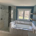 garden tub and walk in shower