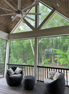 New Screened Porch